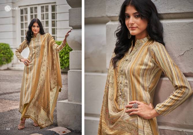 Sadhna Grace New Exclusive Wear Fancy Wear Pashmina Dress Material Collection 